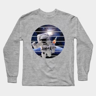 Sci Fi Astronaut Space Explore Long Sleeve T-Shirt